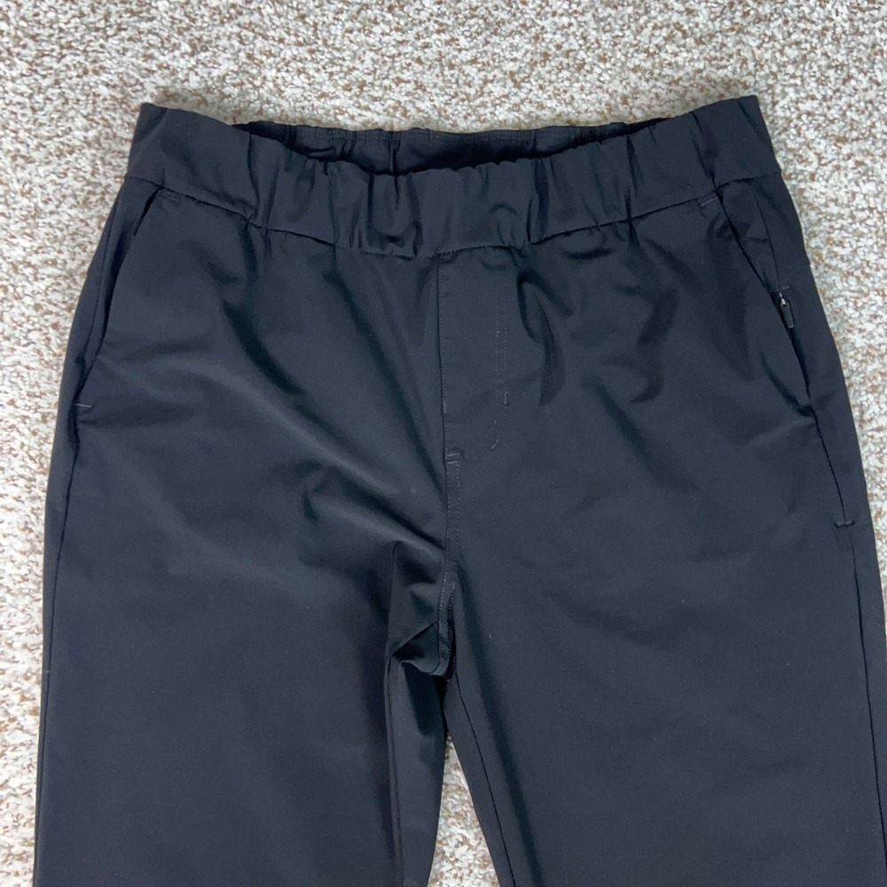 Vuori Pants Womens M Black Performance Stretch Miles Ankle Workout Gym Sports - Picture 2 of 10